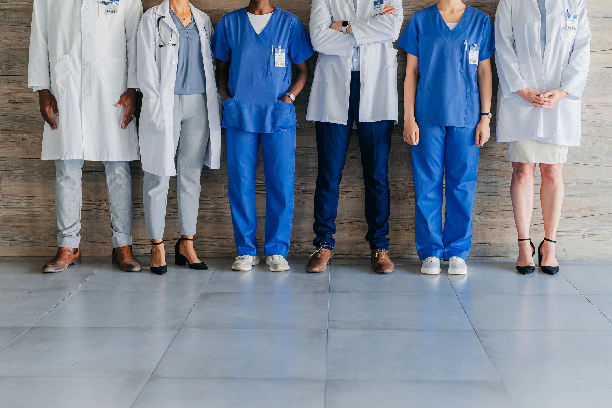 orthopedic staff team medical